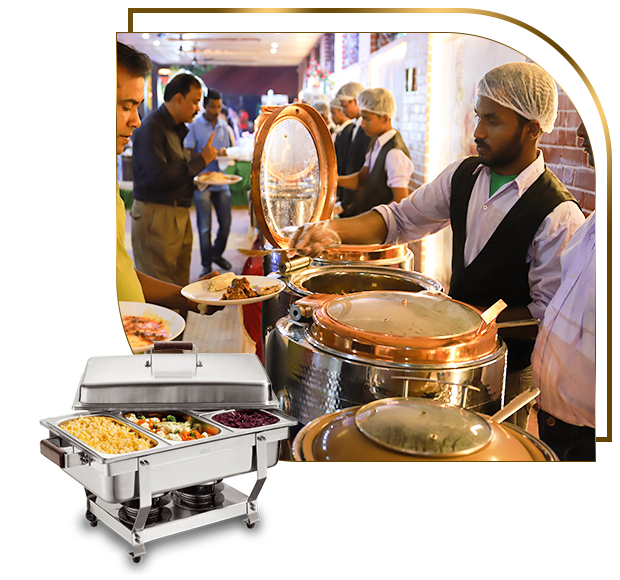 outdoor wedding catering
