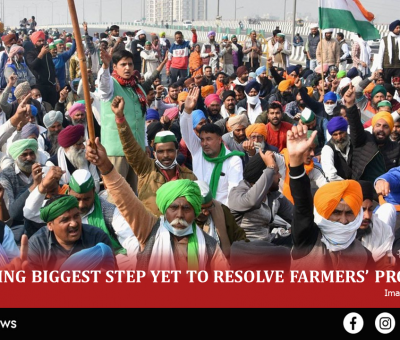 SC RULING BIGGEST STEP YET TO RESOLVE FARMERS’ PROTESTS